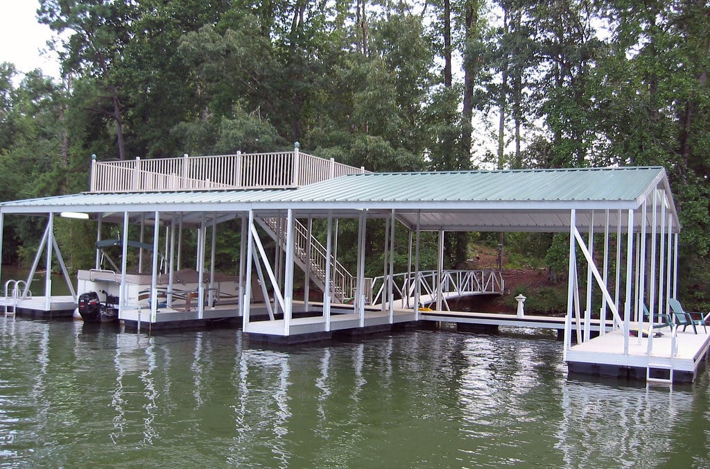boat dock manufacturers Lake Lanier