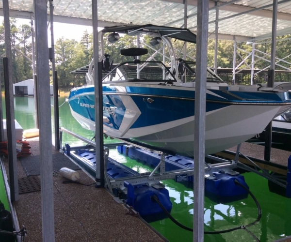 Lake Lanier luxury boat lifts