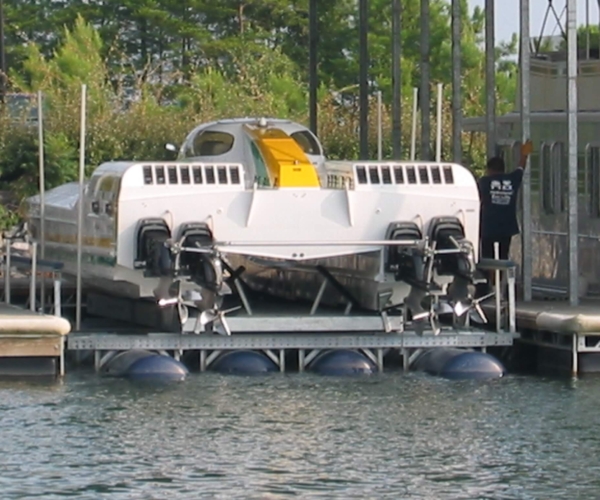 hydrohoist boat lift for sale used at Lake Lanier