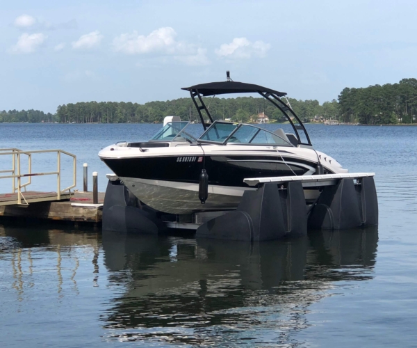 Harborhoist boat lifts for sale at Lake Lanier