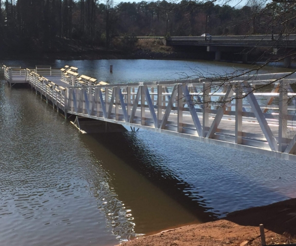 lakefront stairs contractor on Lake Lanier