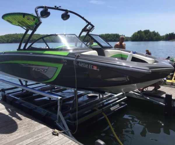 boat lift float for sale at Lake Lanier
