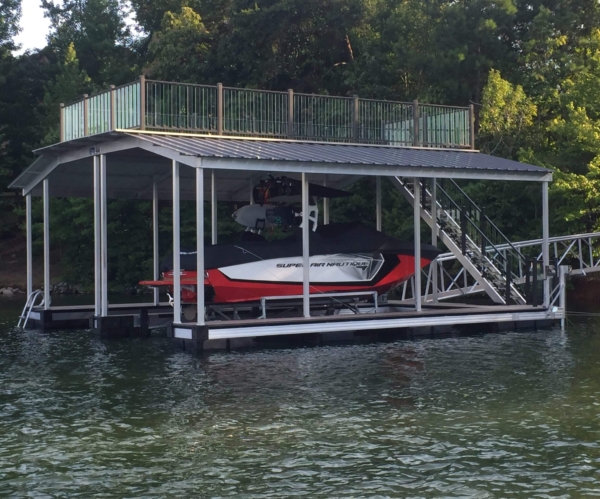 floating dock manufacturer on Lake Lanier