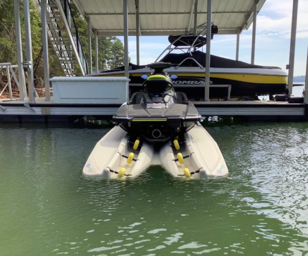 pwc ramp dock on Lake Lanier