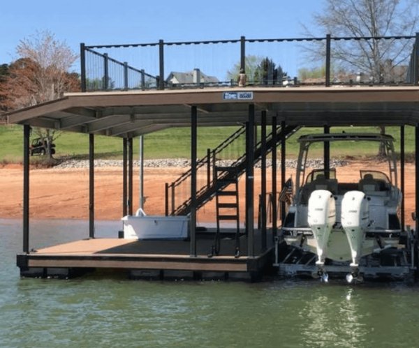 Lake Lanier floating dock build services