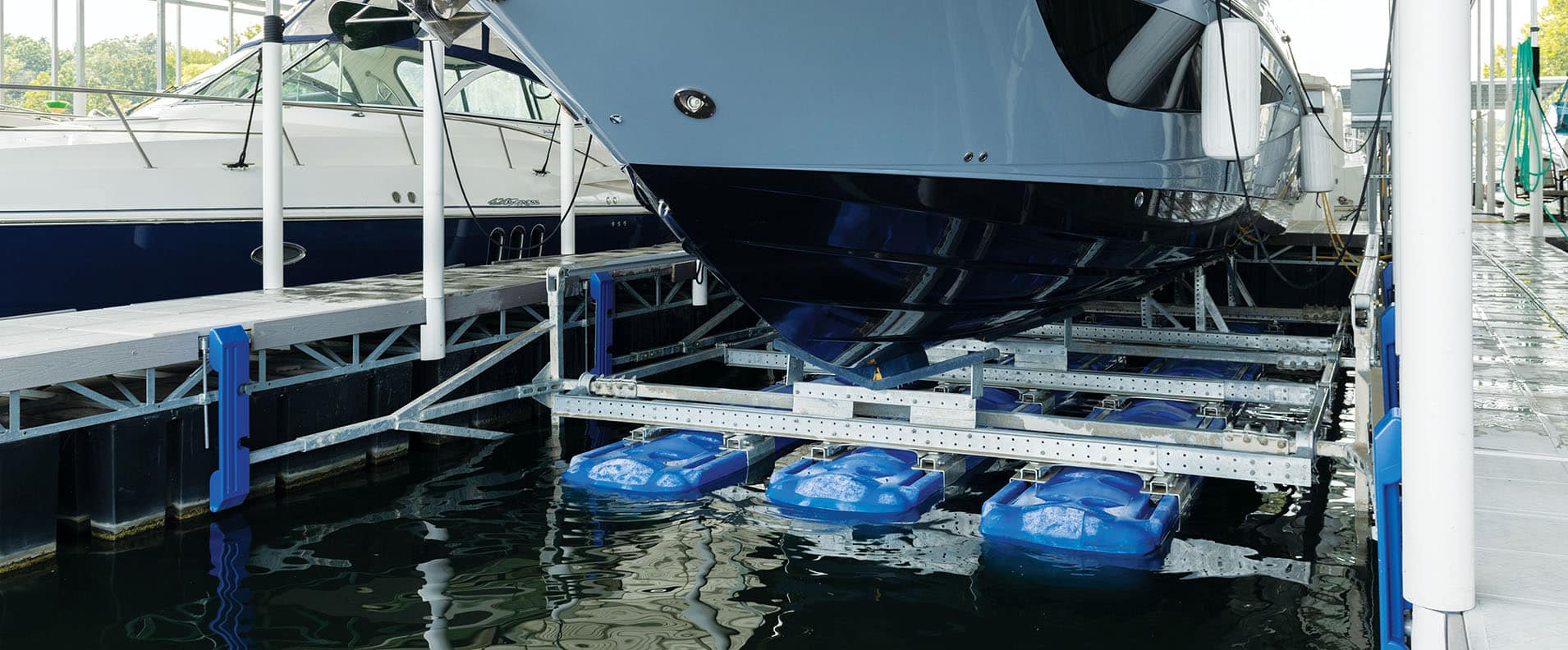 HydroHoist boat lift installed on Lake Hartwell