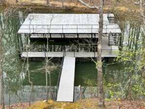 22 x 36' Used Steel Dock Lake Lanier - $8,000 -  - 4