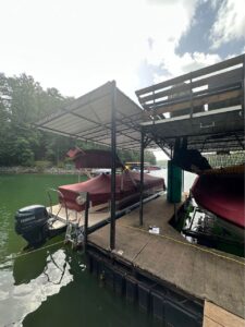 24x22' Used Steel Dock LAKE LANIER ONLY -  - 9