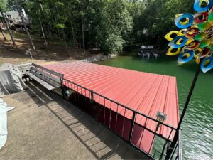 24x22' Used Steel Dock LAKE LANIER ONLY -  - 2