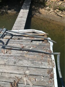 24x24' Used Steel Dock Has Upper Deck Damage -  - 4