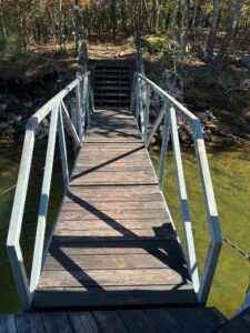 20x24' Used Steel Dock With Party Deck Lake Lanier -  - 9