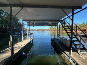 20x24' Used Steel Dock With Party Deck Lake Lanier -  - 8