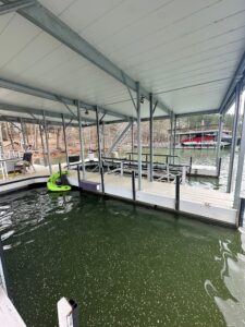 Used 32x32' Steel Dock With Sundeck and Armorlift Boat Lift Lake Lanier $39,000 -  - 3