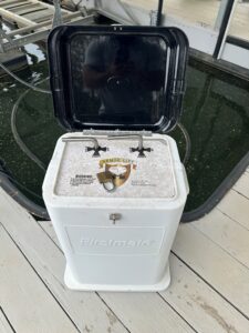Used 32x32' Steel Dock With Sundeck and Armorlift Boat Lift Lake Lanier $39,000 -  - 4