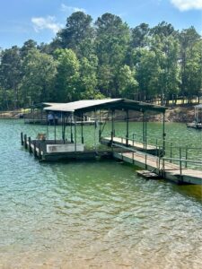 24x24' Used Steel Dock Lake Hartwell $5,900 -  - 6