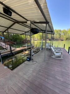 Used 28x24' Steel Dock With 60’ Arched Gangway Lake Hartwell $13,000 -  - 1