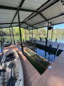 Used 28x24' Steel Dock With 60’ Arched Gangway Lake Hartwell $13,000 -  - 3