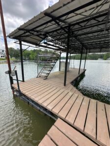 24x28' Used Steel Dock With Gangway Lake Lanier $7,800   -  - 1