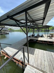 Used 23x36' Steel Dock With 60' Steel Gangway $0 -  - 10