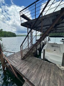 Used 18x24' Steel Dock With Gangway Lake Lanier $2,000   -  - 2