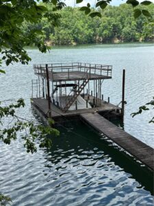 Used 18x24' Steel Dock With Gangway Lake Lanier $2,000   - 