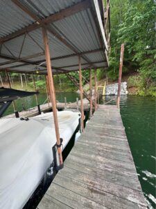 Used 18x24' Steel Dock With Gangway Lake Lanier $2,000   -  - 3