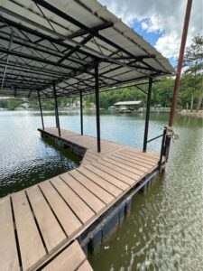24x28' Used Steel Dock With Gangway Lake Lanier $7,800   -  - 5