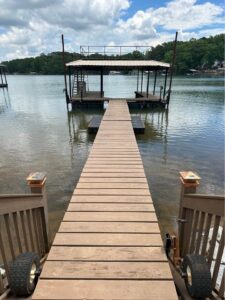 24x28' Used Steel Dock With Gangway Lake Lanier $7,800   -  - 10