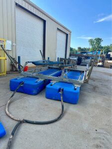 FOR SALE: HydroHoist UltraLift2 5000lb Shallow Water Boat Lift – V-Hull Setup $6,000.00 -  - 1