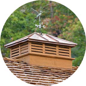 Cupola roof for custom docks