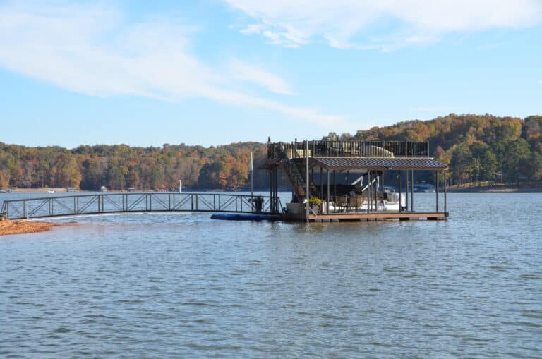 CUSTOM DOCK ON LANIER