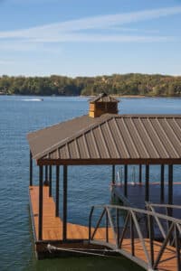 Custom Dock with Cupola