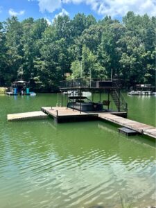Used Steel Dock With Sundeck Lake Lanier - 24x24' - $9,000 - 