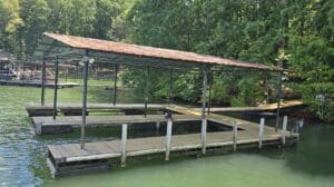 32'x32' Gable Roof Dock - 