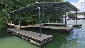 32'x32' Gable Roof Dock -  - 6