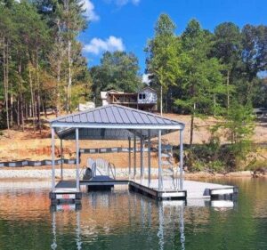 27’x30′ Kroeger Marine Brand Classic Single Slip Dock - 