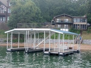 32'Wx38'D Used Aluminum Wahoo Dock 2023 Model - $99,500 - 