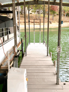 32'x32' Galvanized Steel Dock, Lake Lanier -  - 2