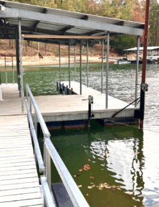 32'x32' Galvanized Steel Dock, Lake Lanier -  - 5