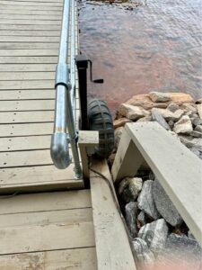 32x32' Used Steel Dock Lake Lanier -  - 9