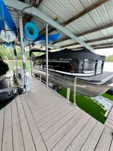 32x32' Used Steel Dock Lake Lanier -  - 5