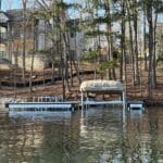 Aluminum Boat Dock on Lake Oconee and Lake Sinclair