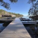 Fixed Boat Dock on Lake Oconee form Marine Specialties