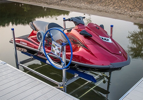ShoreMaster Jet Ski Lifts on Lake Oconee
