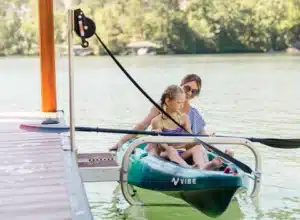 Lake Eze Stow and Go Kayak Launch