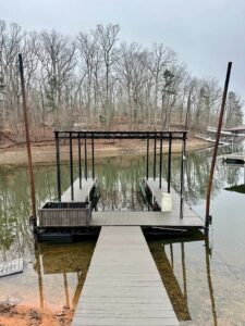 18x24 Used Steel Dock – Lake Lanier – Flat Roof FREE -  - 7