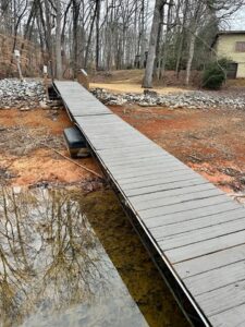 18x24 Used Steel Dock – Lake Lanier – Flat Roof FREE -  - 1
