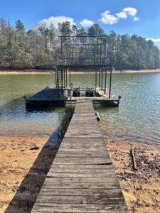 24x28' Used Steel Dock – Lake Lanier – Sundeck - 