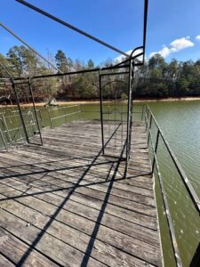 24x28' Used Steel Dock – Lake Lanier – Sundeck -  - 2
