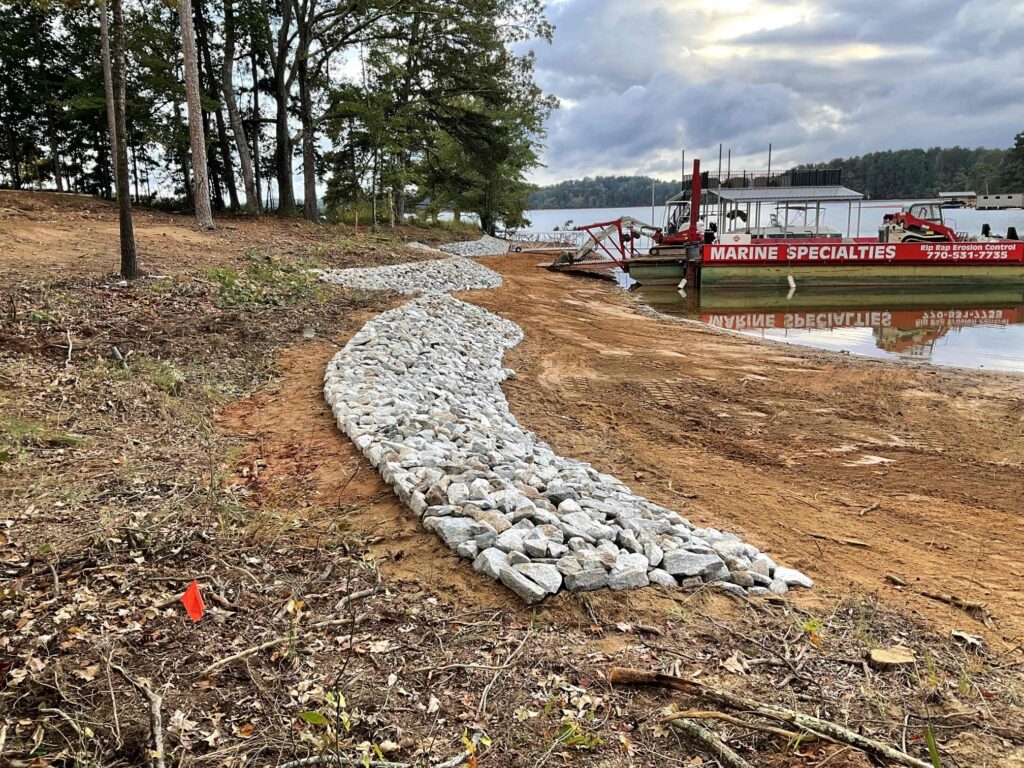 Lake Lanier Erosion Control - Cumming Georgia